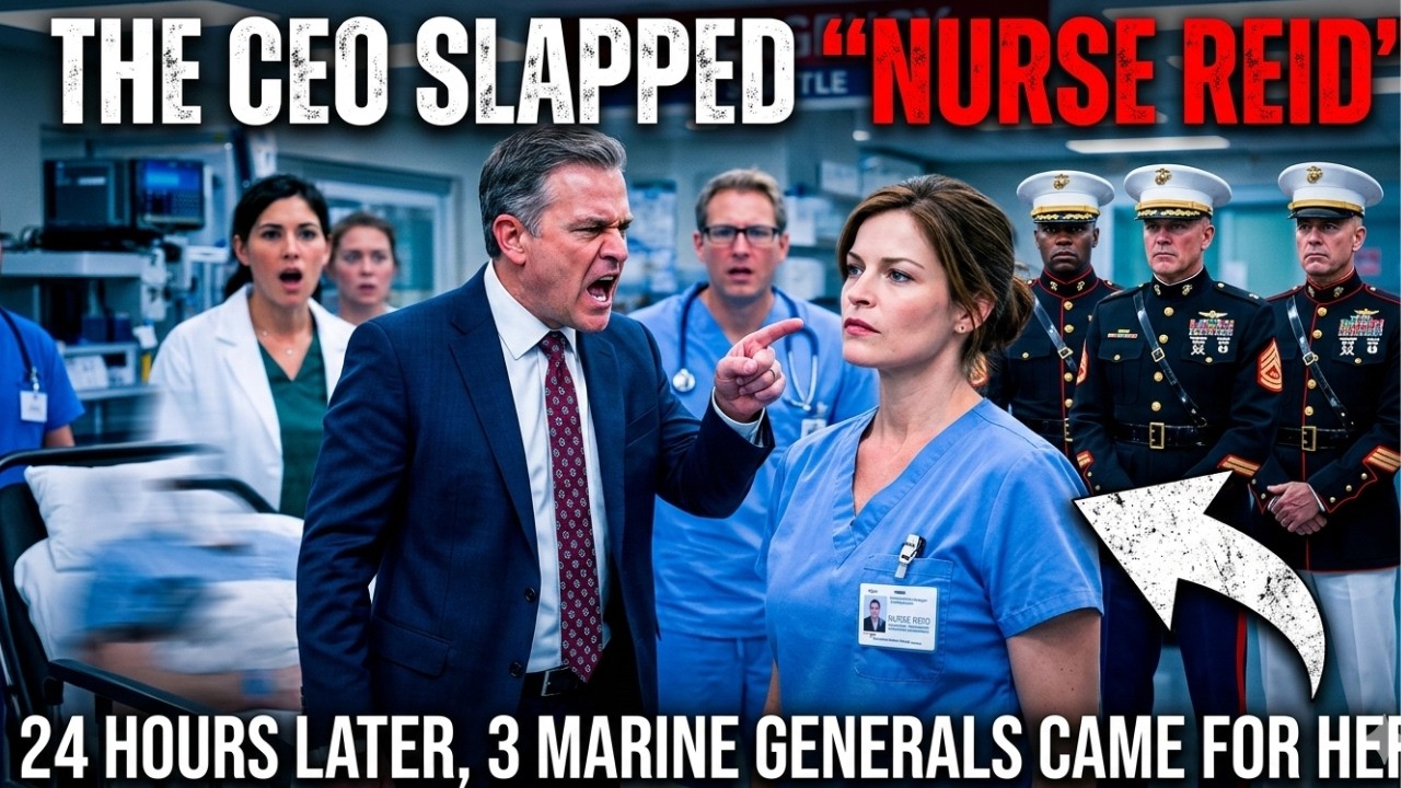 The CEO slapped REID nurse then 24 hour later ........