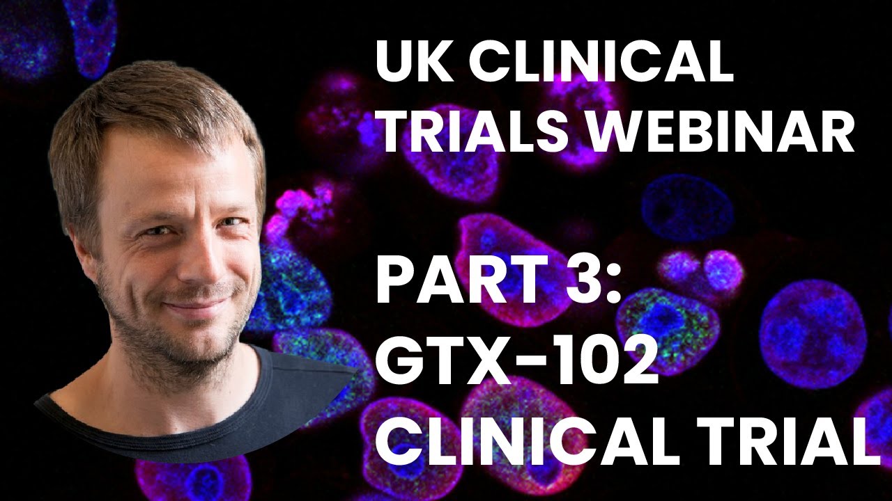 Prof Servais on the GTX-102 Phase 1/2 clinical trial in the UK