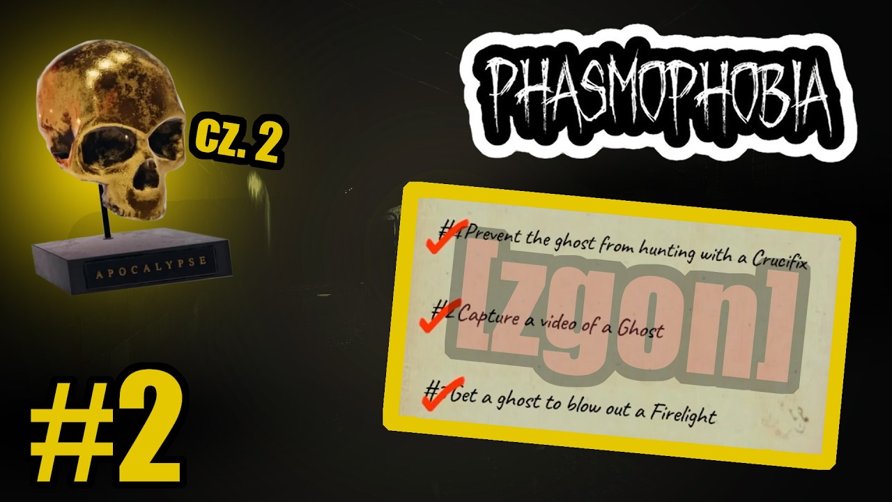 Phasmophobia: Łowca Osiągnięć #2 | O krok od wygranej (Gold Apocalypse cz. 2)