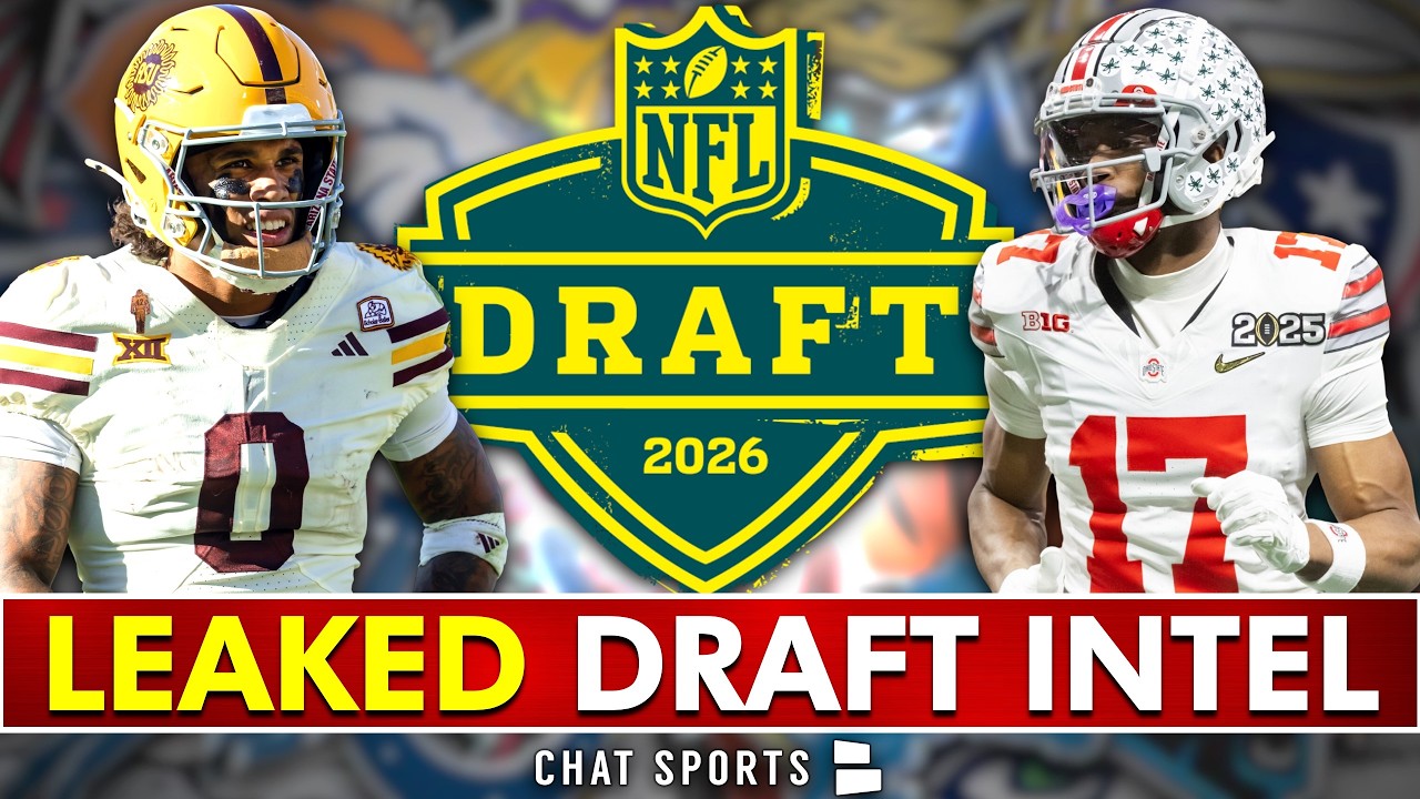 ESPN Just LEAKED Some MAJOR 2026 NFL Draft Intel!