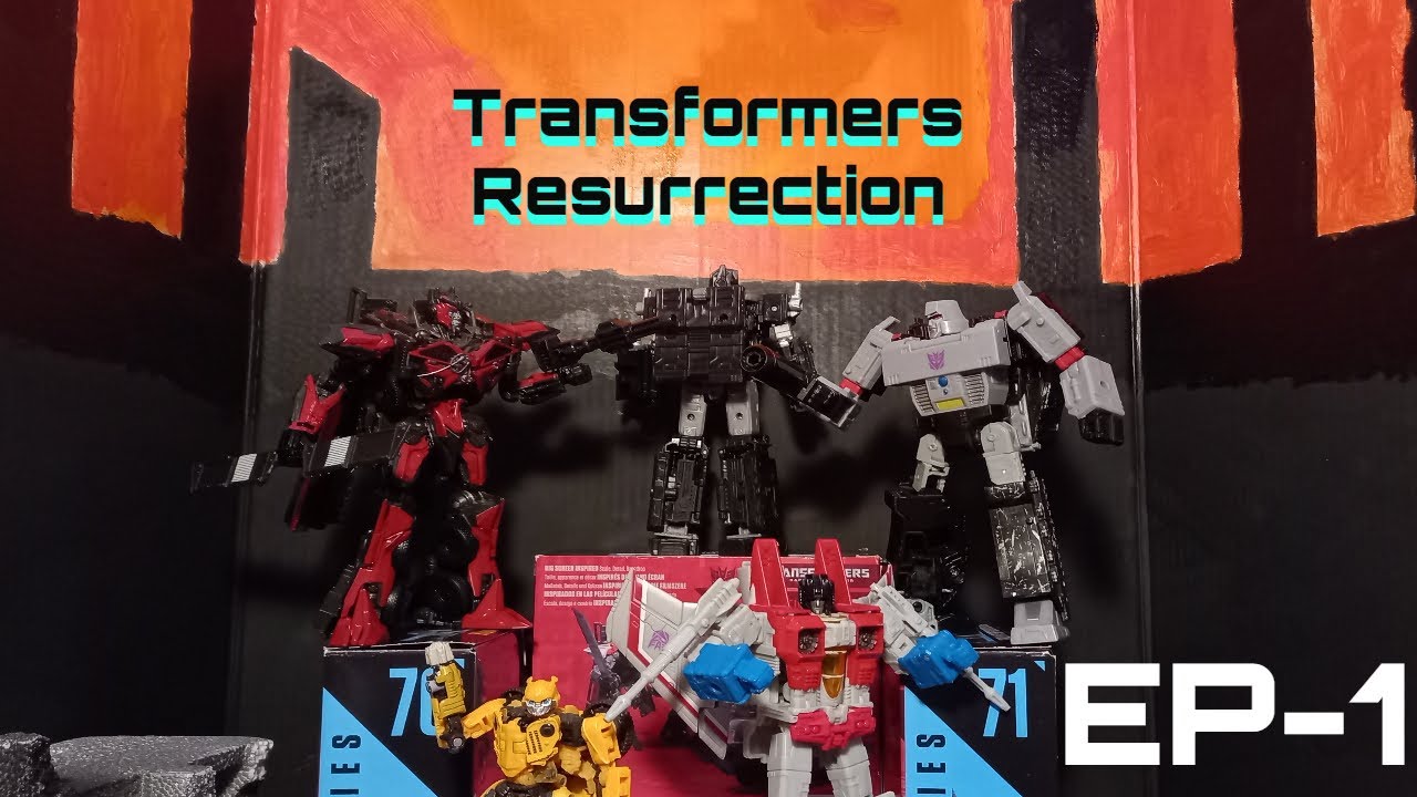 Transformers Resurrection EP 1 | Leaving Cybertron | Transformers Stop Motion Animation