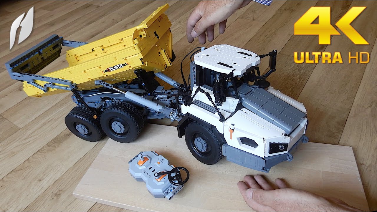New Arrival from the Misinimoc - CaDA Goliath Dump Truck Designed By Eric Trax | C61054W (4K)