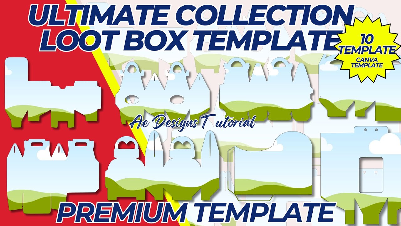 ULTIMATE COLLECTION LOOT BOX | GABLE BOX TEMPLATE | TAGALOG TUTORIAL 2024