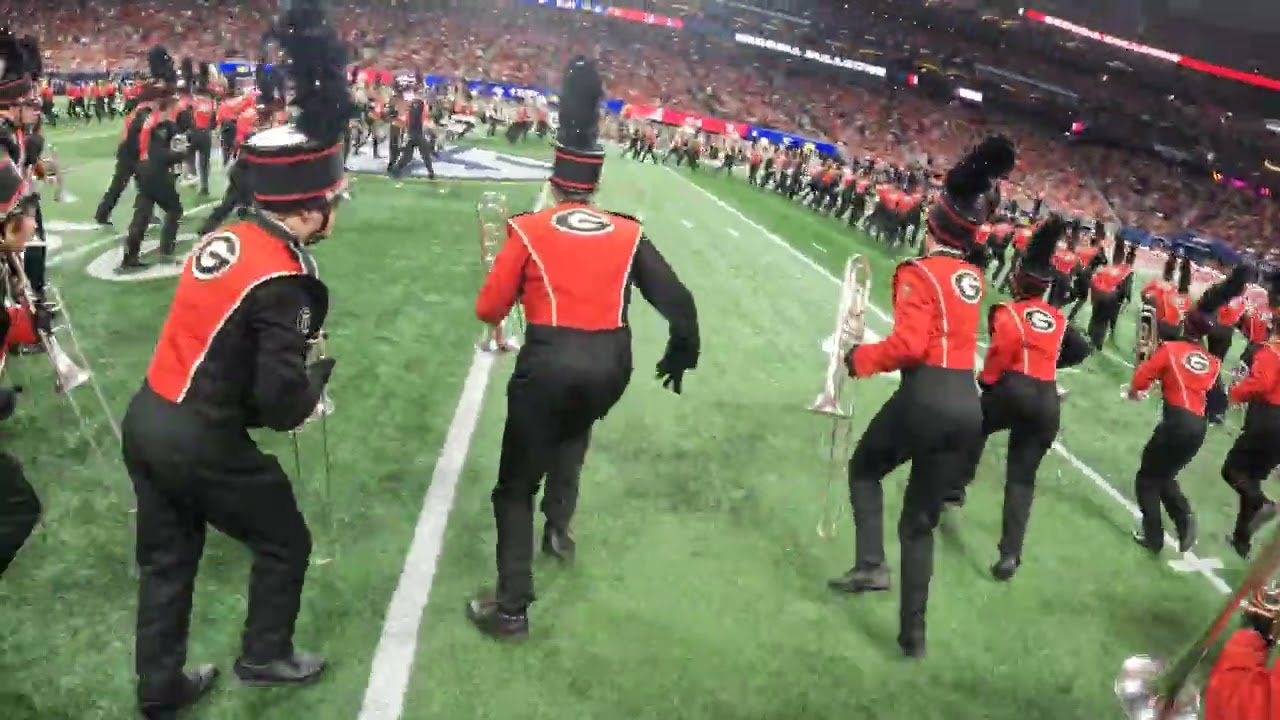 2025 SEC CHAMPIONSHIP | GEORGIA BAND PREGAME | BASS TROMBONE HEADCAM