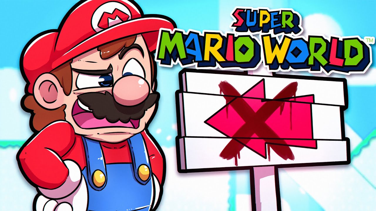 ZERANDO MARIO WORLD SEM ANDAR PARA A ESQUERDA! É POSSÍVEL? (DESAFIO)