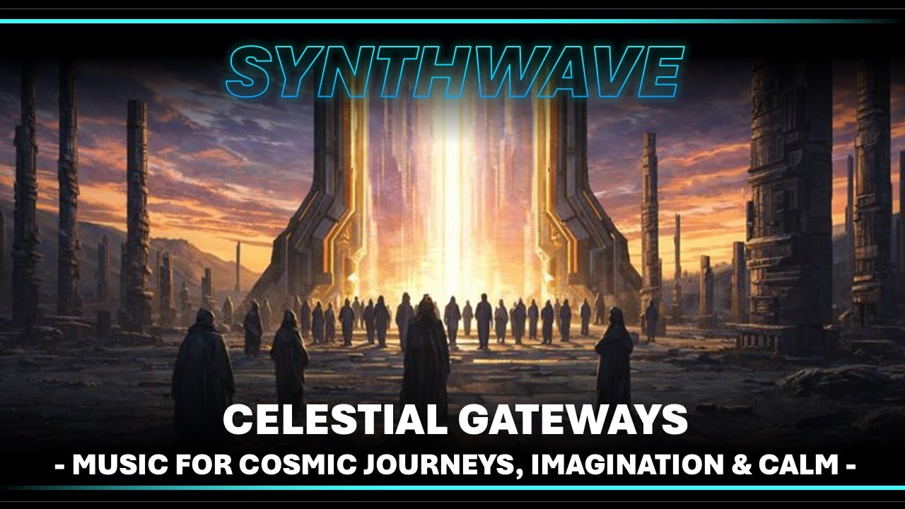 🧠 Synthwave 🎧 Celestial Gateways - Music for Cosmic Journeys, Imagination & Calm