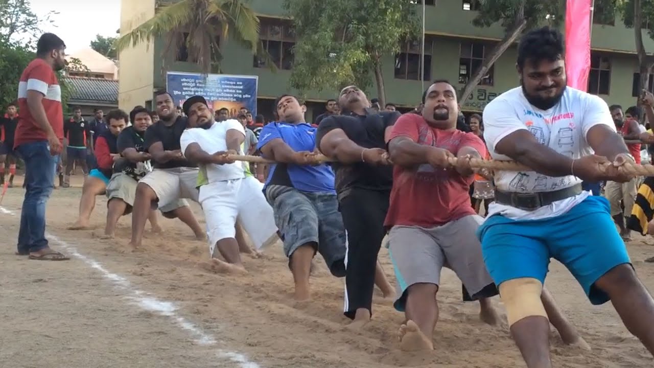 Unstoppable Tug of War Fight | Never Give Up Ganemulla vs Moratuwa Heavy Weight Tug of war