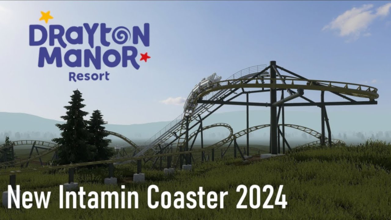 Drayton Manor's New 2024 Coaster || Nolimits 2 Pre-creation