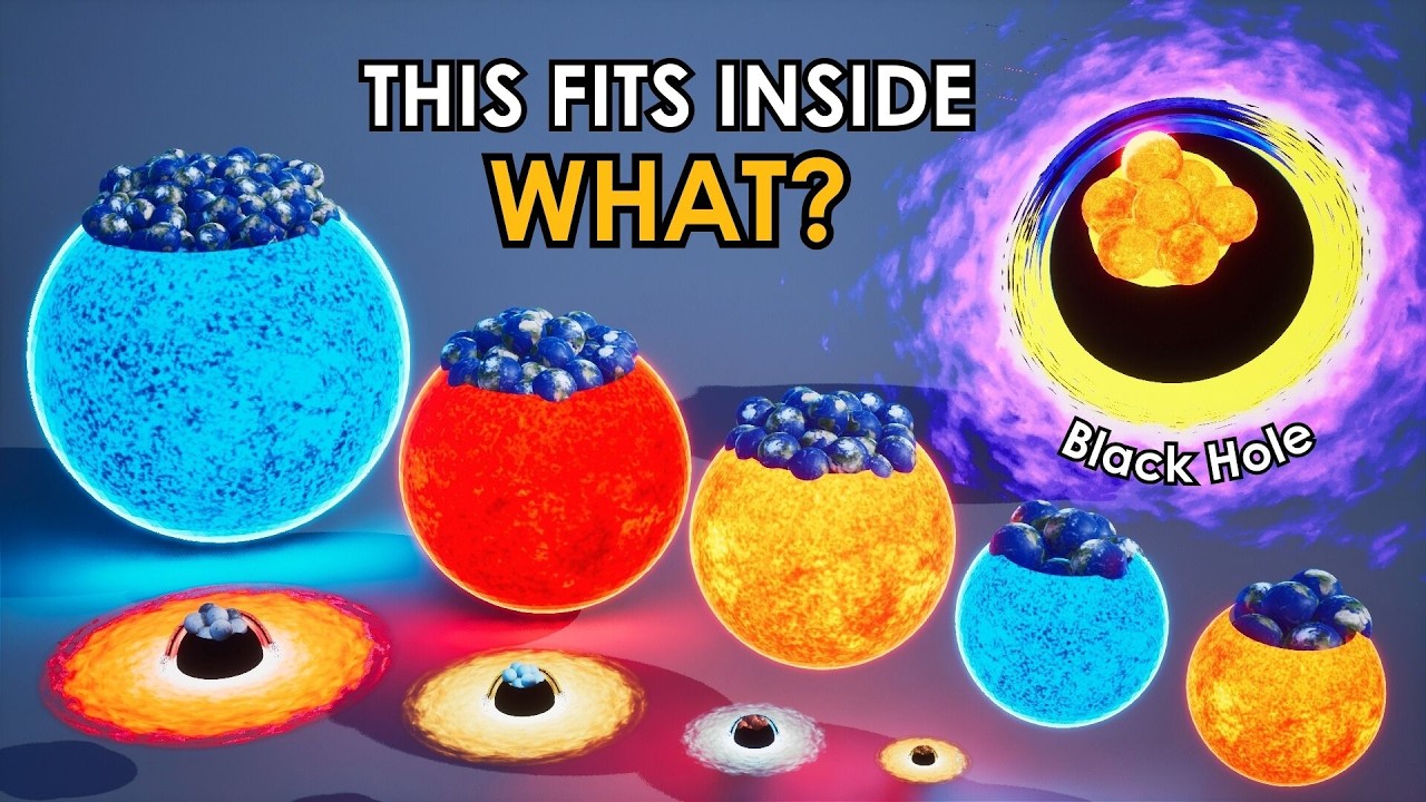 How Many Earths can Fit Inside the Largest Black Holes in the Universe?