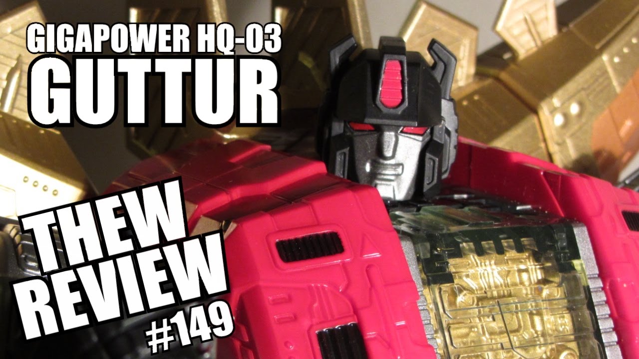 GigaPower Gigasaurs HQ-03 Guttur: Thew's Awesome Transformers Reviews 149