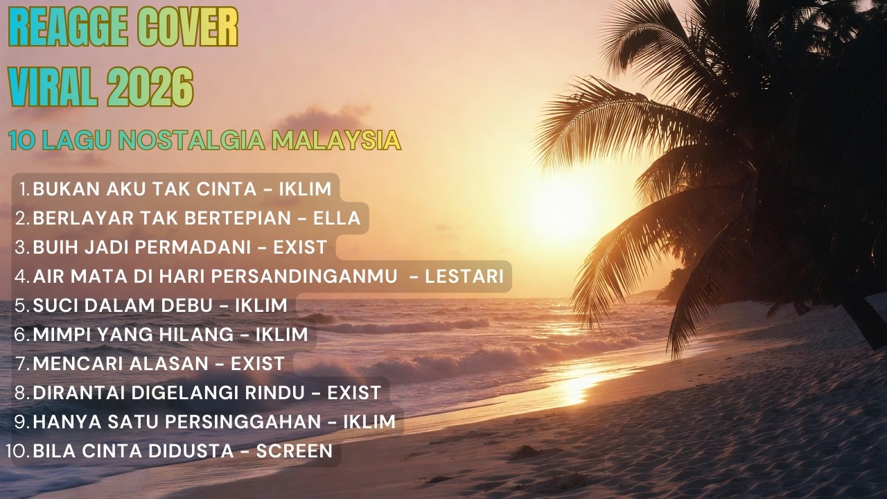 MALAM PALING PAS 🌙 Reggae Cover Lagu Malaysia 90an