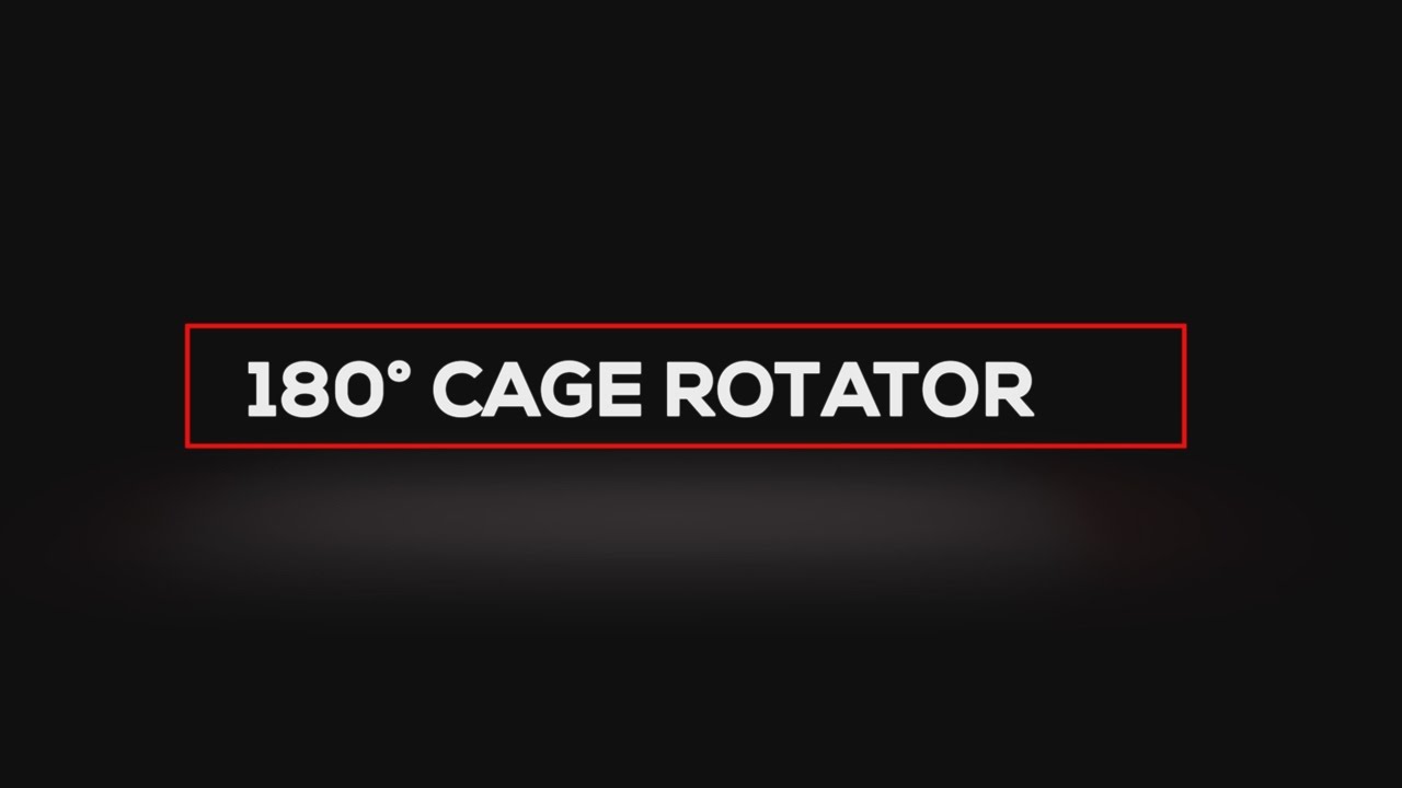 Versalift 180° compact cage rotator