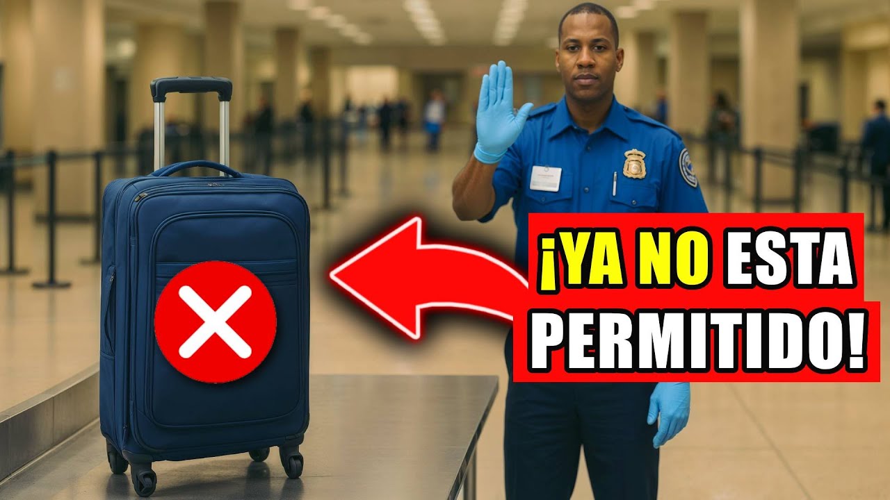 ⚠️TSA rechazará ESTO en 2025! Reglas de equipaje de mano ✈️ AeroTips