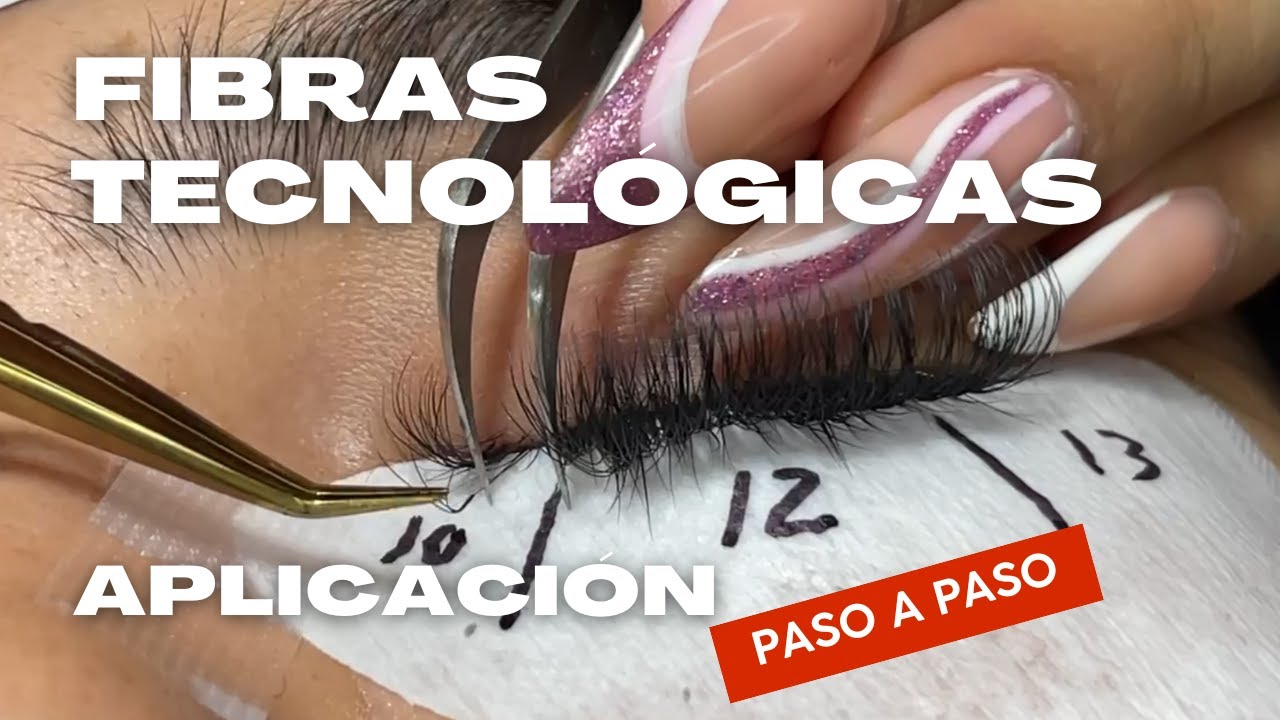 Cómo hacer un volumen con fibras tecnológicas paso a paso
