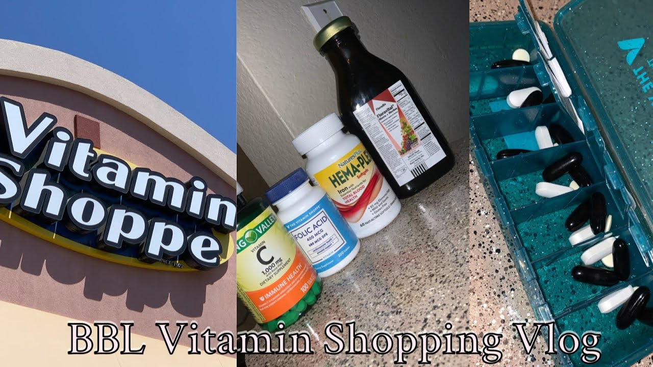 My BBL Journey: Buying Vitamins For My BBL Surgery & Shopping Vlog.