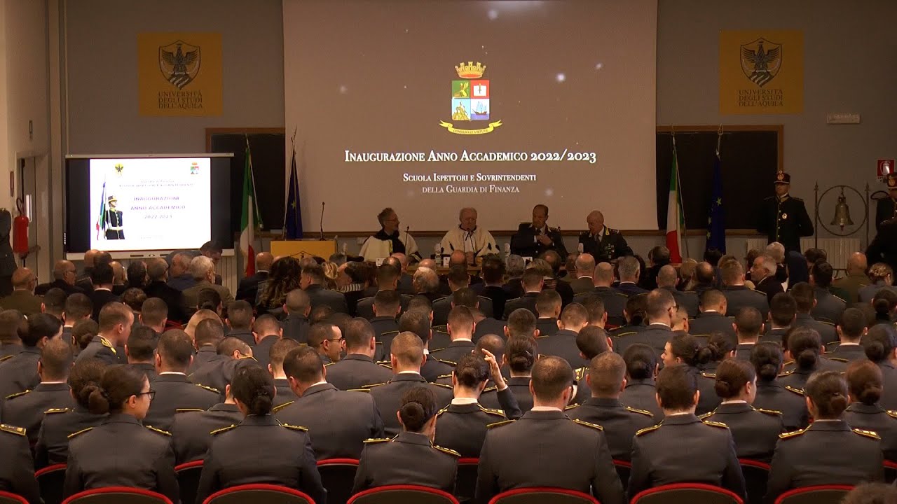 Inaugurazione Anno Accademico Guardia di Finanza - 16/03/2023