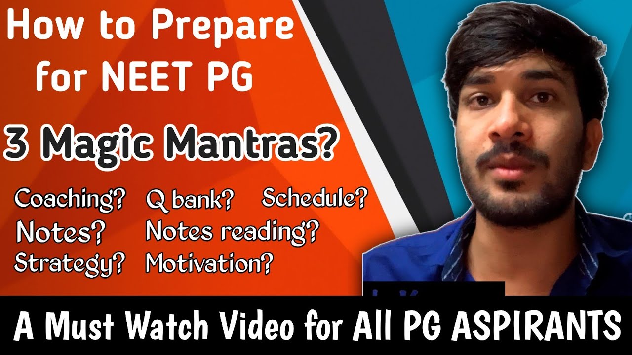 How to prepare For NEET PG ||Part -1|| Neet pg strategy || Dr rupesh Kumar