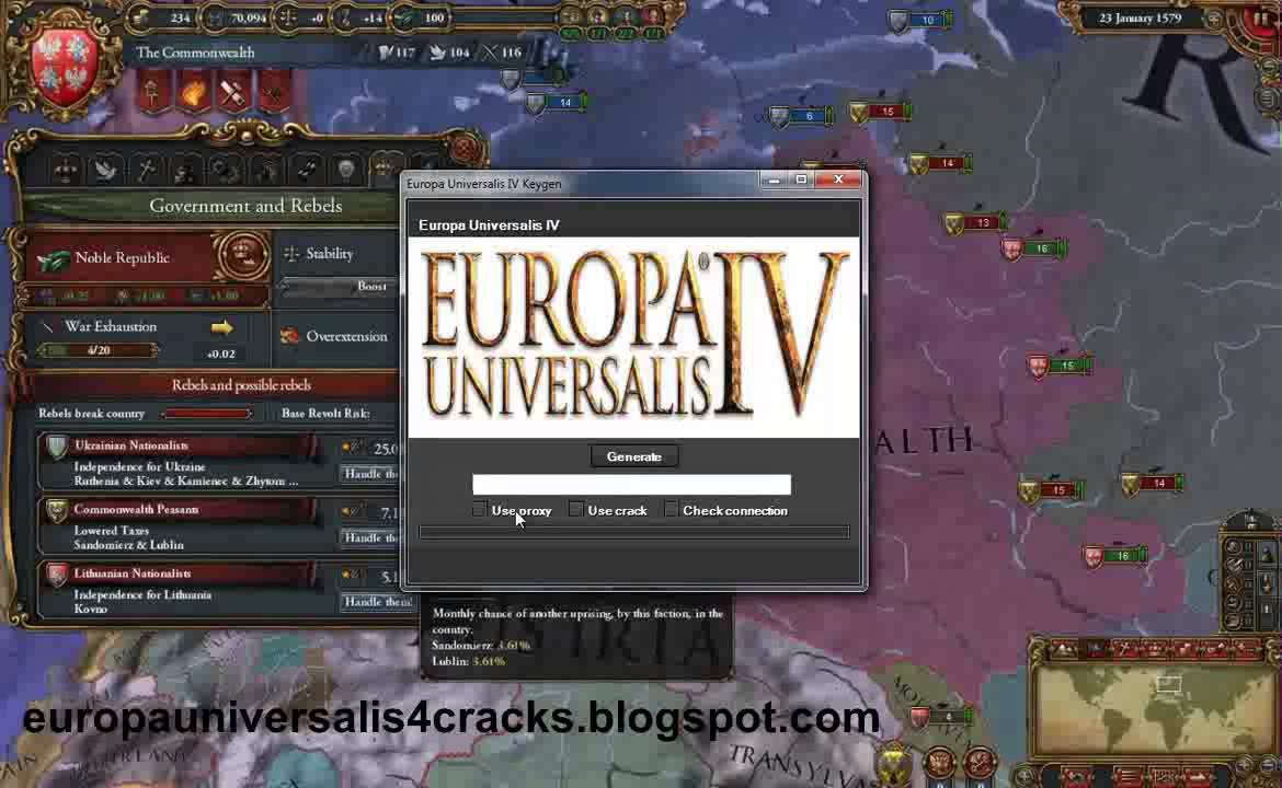 Europa Universalis IV Crack - Europa Universalis 4 Crack - Europa Universalis IV Keygen