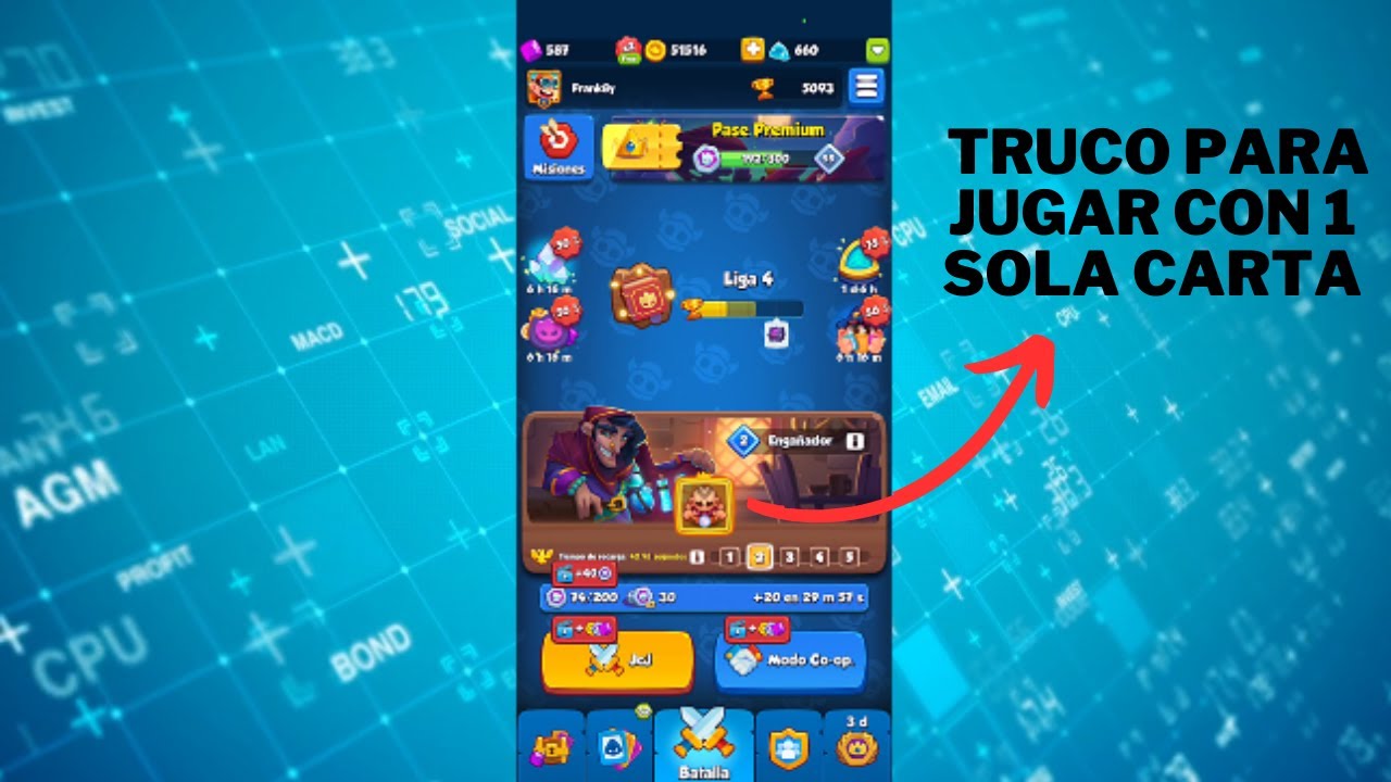 Jugar con 1 carta en RUSH ROYALE 2025 💥 [Truco SENCILLO]