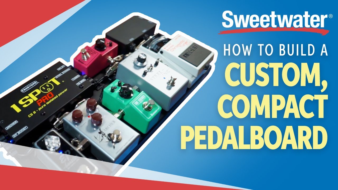 How to Build a Customized, Compact Pedalboard