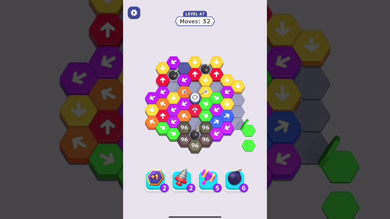 Hexa Away *updated 11/20/2025* Level 41-42-43-44-45-46-47-48-49-50