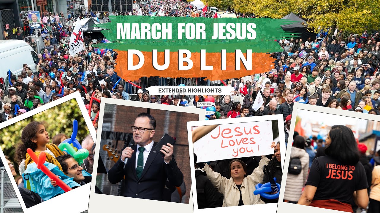 March for Jesus Dublin 2025 – Extended Highlights | 25,000+ Lift Up the Name of Jesus