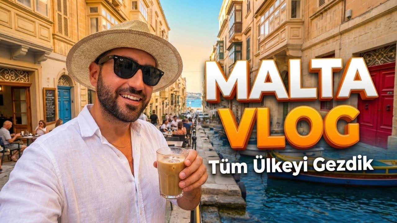 Malta Gezi Rehberi 🇲🇹 | 4 Gün TÜM ÜLKE: Malta, Gozo, Comino | Plajlar, Tarih, Fiyatlar (Malta VLOG)