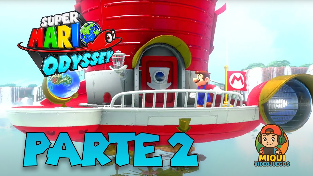 SUPER MARIO ODYSSEY | Parte #002 — Primeros reinos y transformaciones con Cappy | MIQUI VIDEOJUEGOS