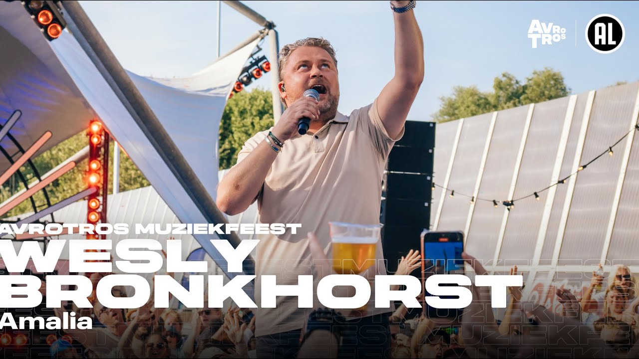 Wesly Bronkhorst - Amalia (LIVE) • Muziekfeest op het Plein 2025