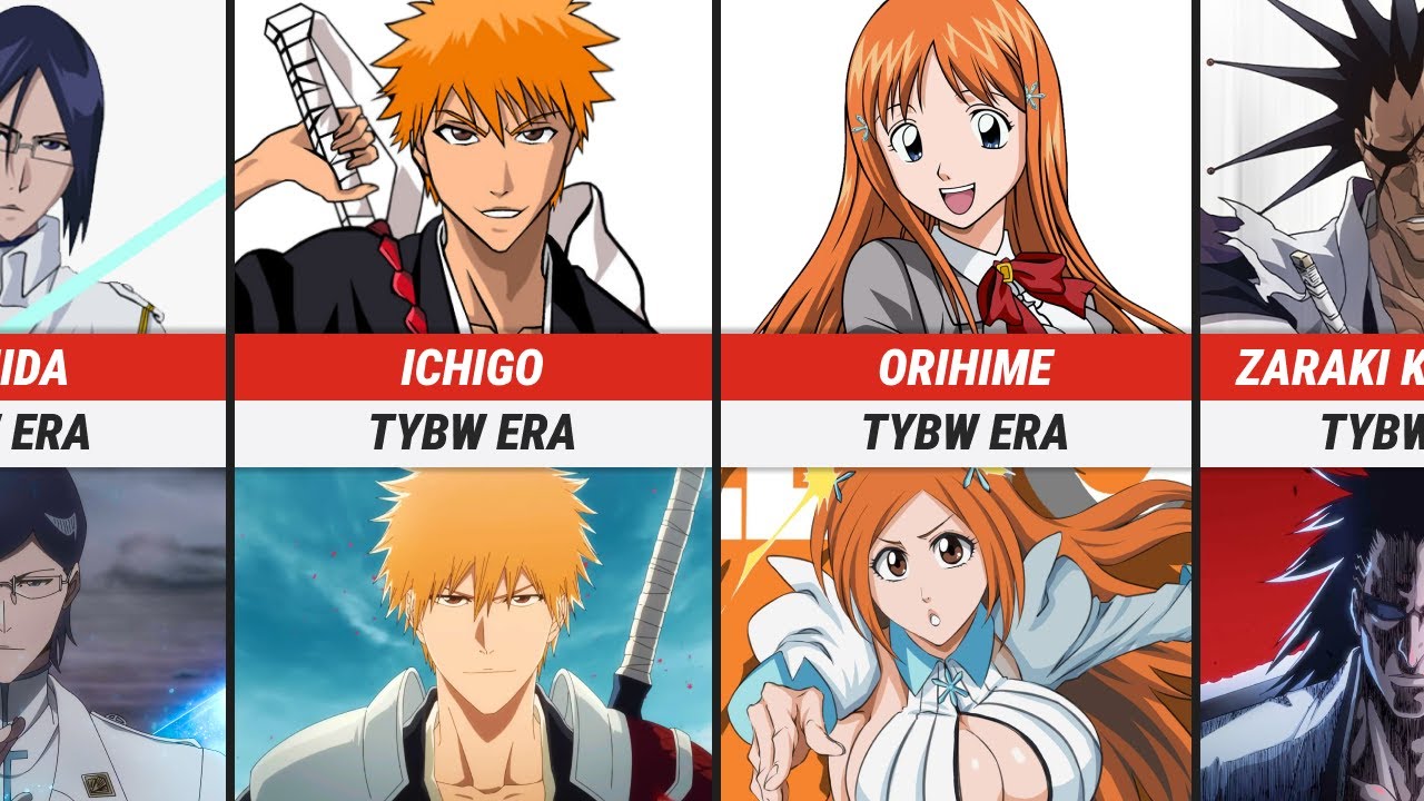 Bleach Characters: Classic vs Thousand-Year Blood War Comparison
