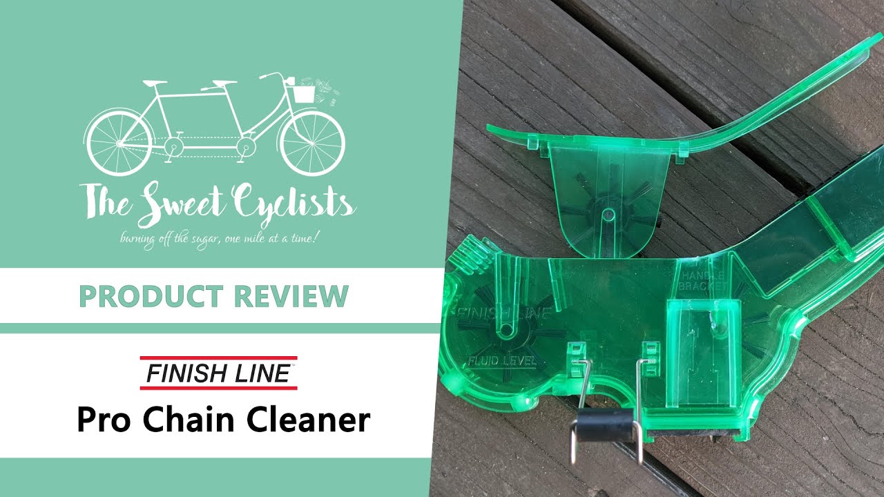 The easy way to clean your bike chain - Finish Line Pro Chain Cleaner Review - feat. Rebuildable