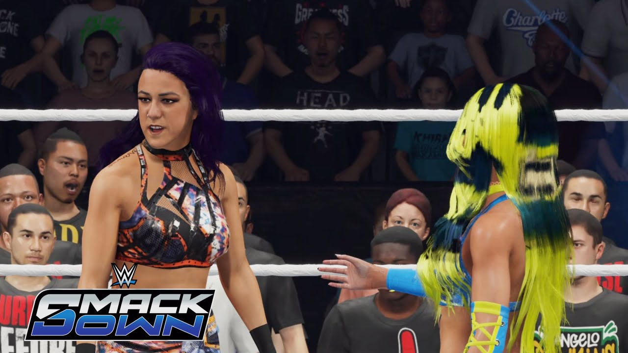 WWE 2K25 SMACKDOWN - BAYLEY VS MERCEDES MONE