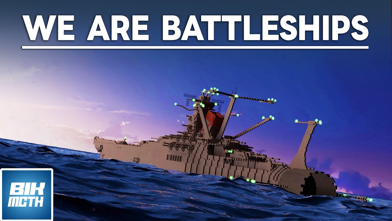 WE ARE BATTLESHIPS - Minecraft Animation