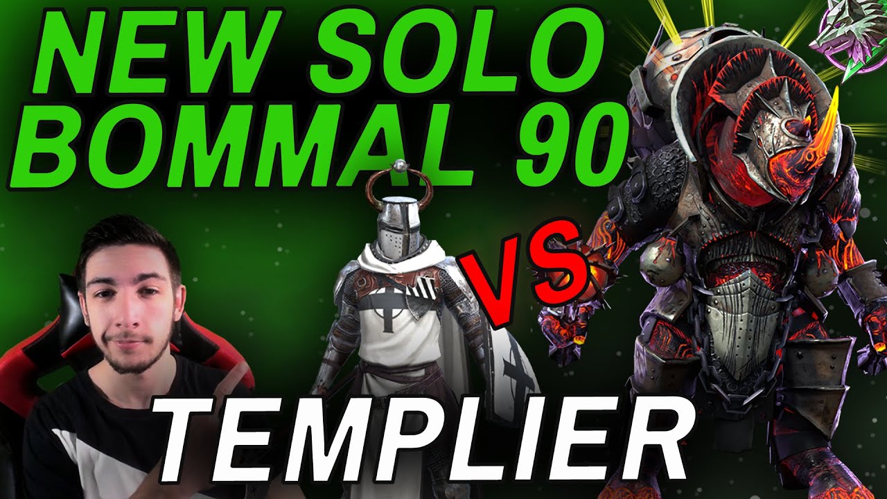 BOMMAL 90 HARD, UN NOUVEAU SOLO ! TEMPLIER [Raid Shadow Legends FR]