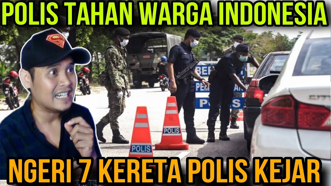 NGERI 7 KERETA POLIS KEJAR‼️ JANGAN MAIN DENGAN UNDANG UNDANG DI MALAYSIA‼️