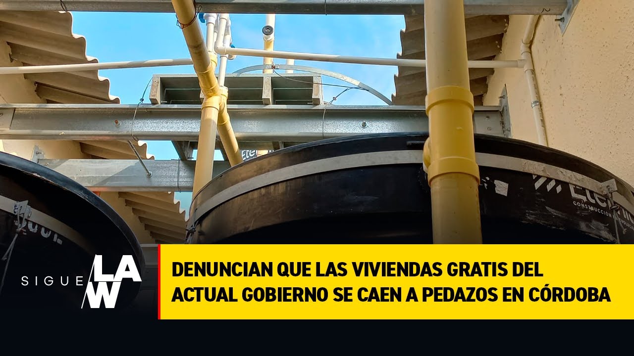 Denuncian que las viviendas gratis del actual Gobierno se caen a pedazos en Tierralta, Córdoba