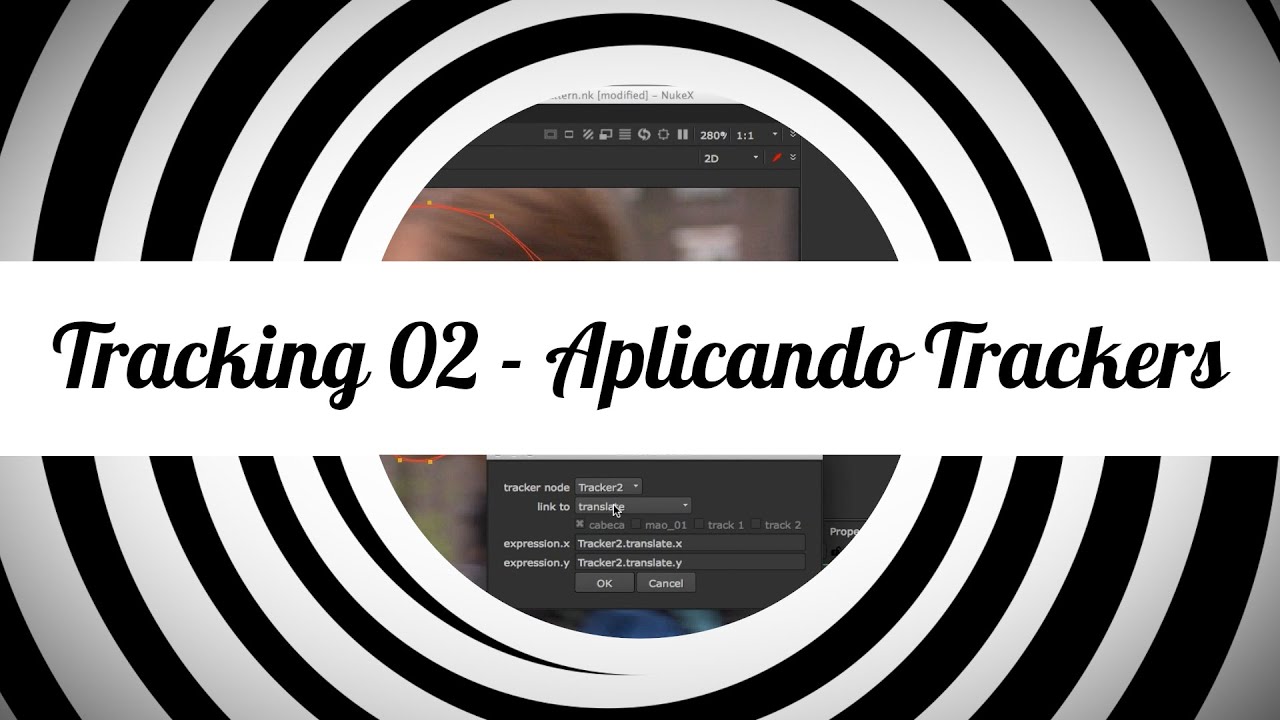 Nuke Tracking 02 - Aplicando Trackers - Treinamento de Nuke em português