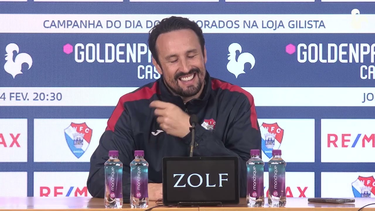 A antevisão do mister César Peixoto ao jogo de amanhã frente ao SC Braga 🎙
