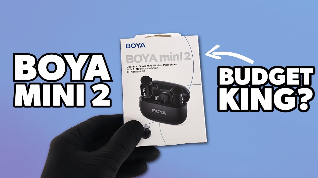 BOYA mini 2: этот микрофон размером с монету, но звучит как студия!