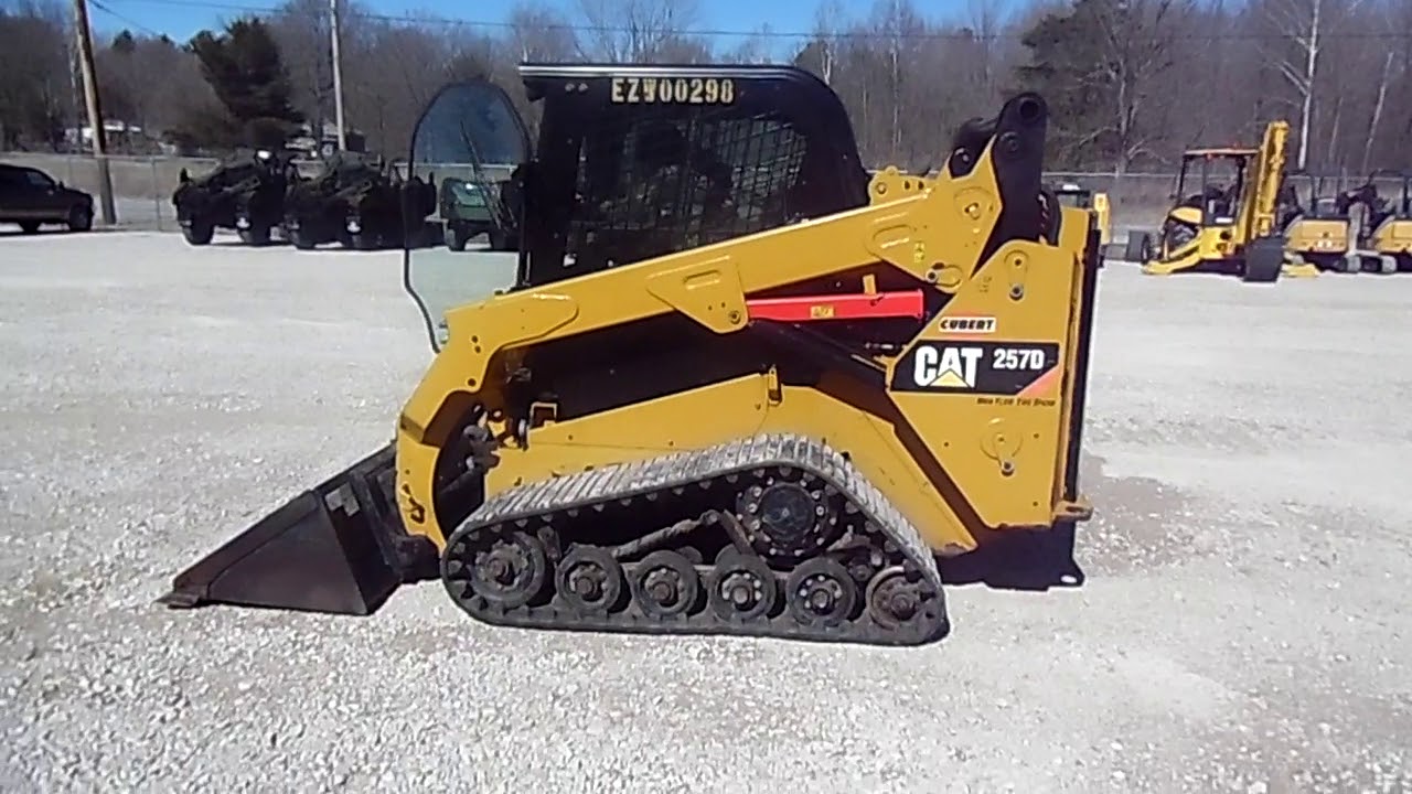 2015 Caterpillar 257D Skid steer C&C Equipment
