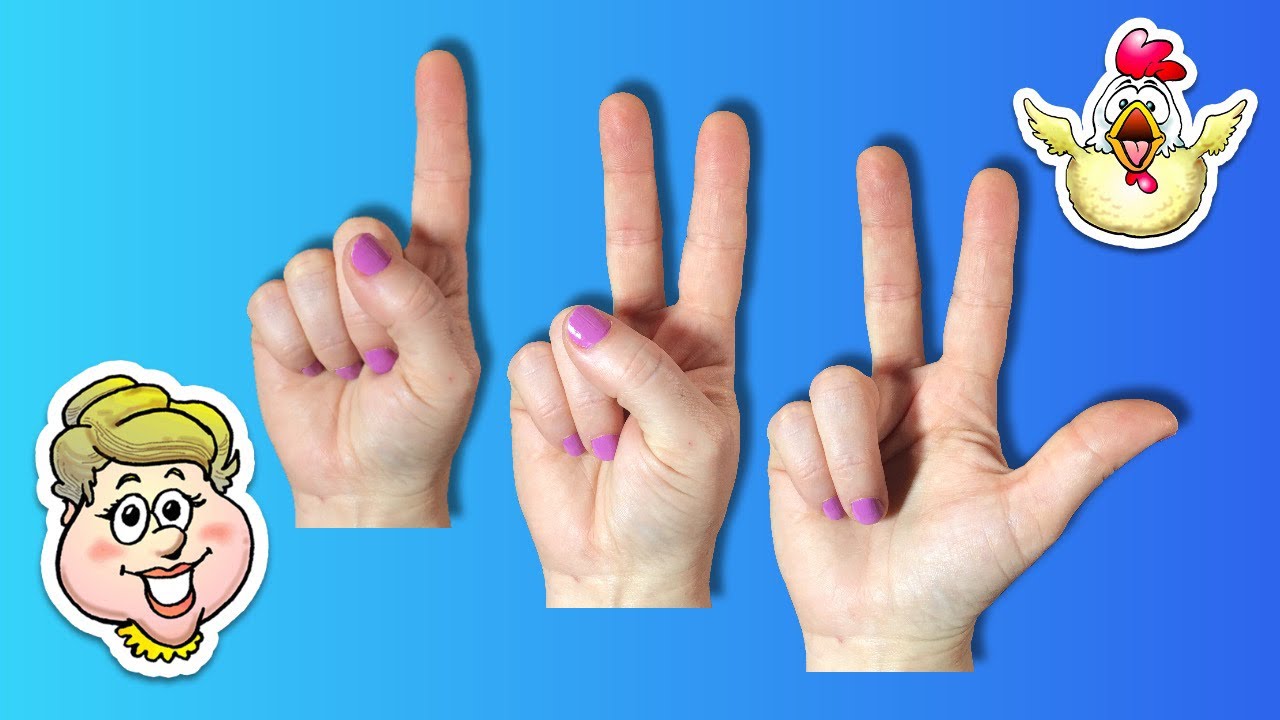 ASL Numbers 1 to 10!