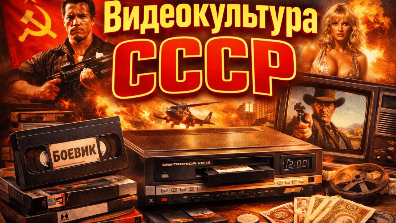 ВИДЕОМАГНИТОФОНЫ в СССР: пиратство, кассеты и первые видики