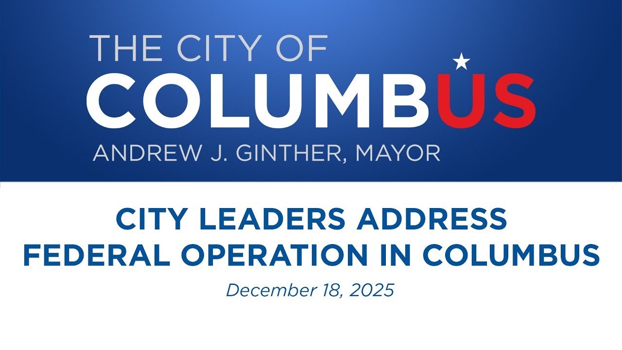 City Leaders Address Federal Operation in Columbus