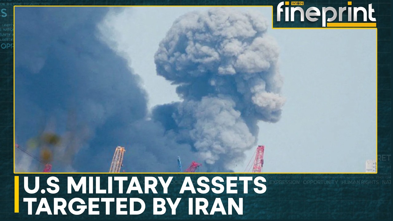 Iran Attacks US Bases Across Gulf | WION Fineprint