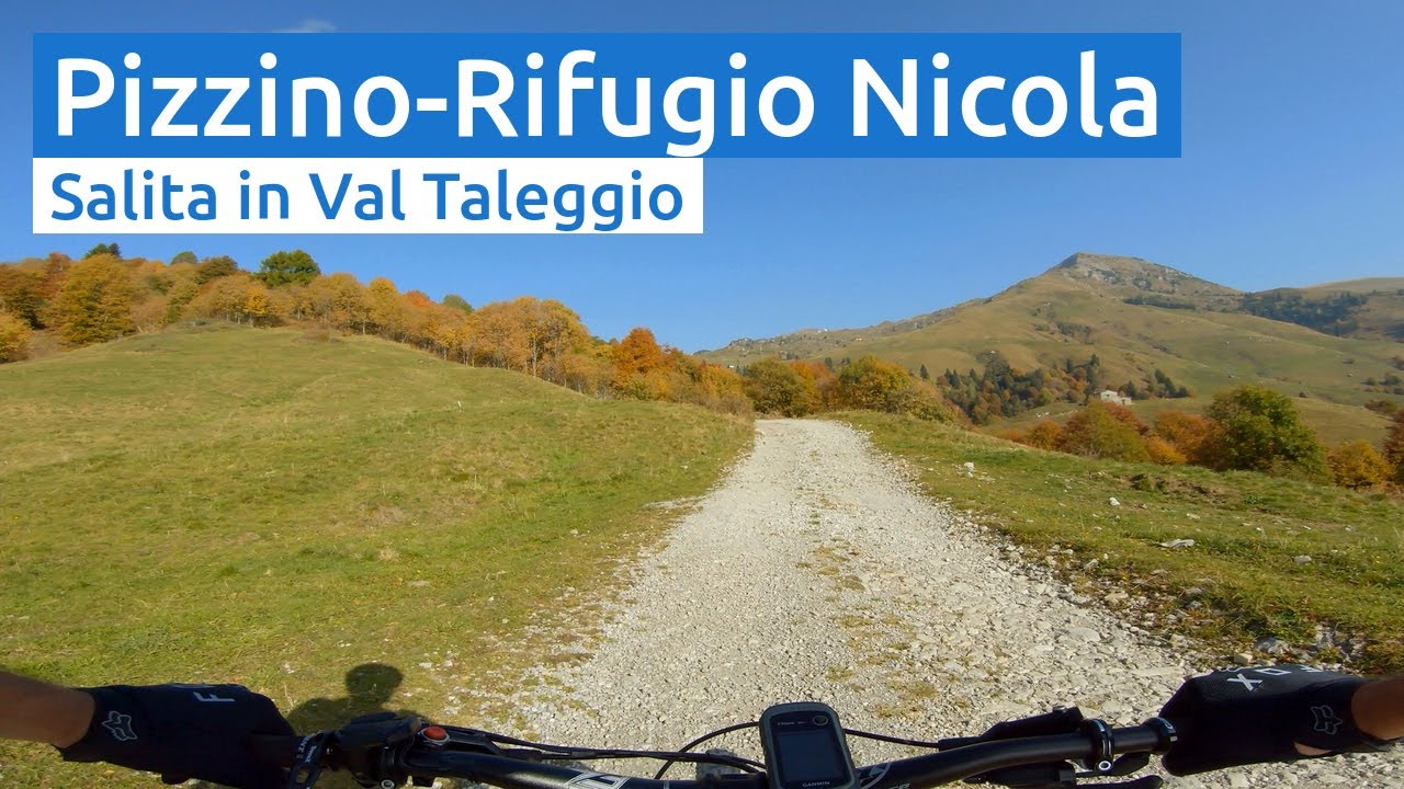 Val Taleggio: Salita Pizzino, Piani di Artavaggio, Rifugio Nicola - MTB Bergamo