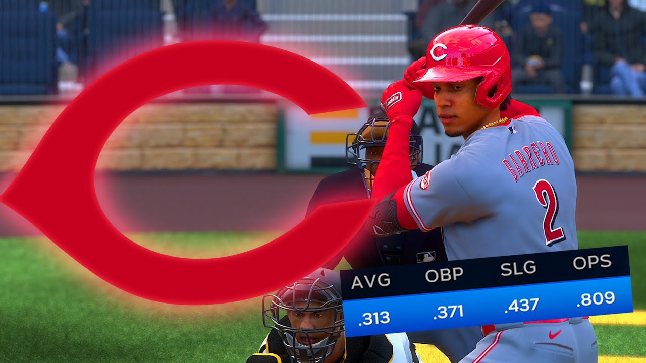 I finally played this future SUPERSTAR! MLB The Show 23 Cincinnati Reds Franchise