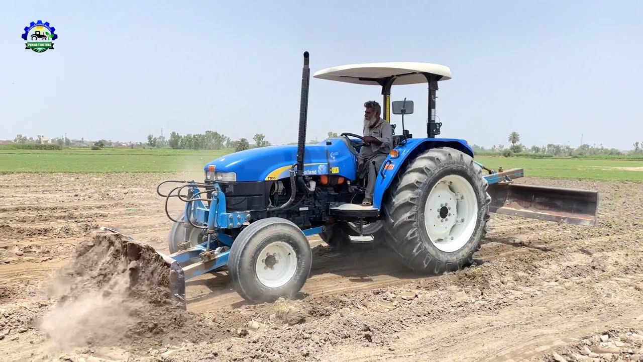 New Holland TD95 Made in Turkey Performance On Front and Back Blade