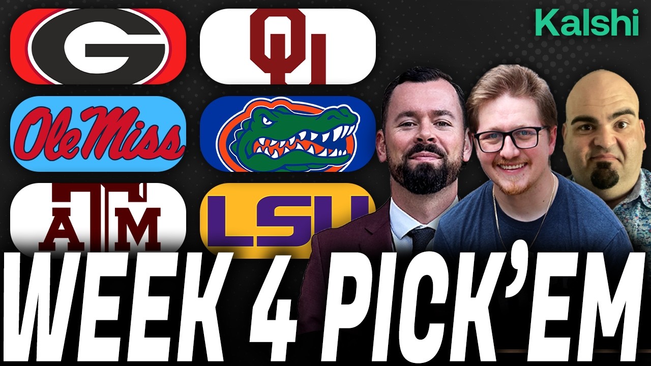 SEC Football Week 4 PICK 'EM, Can The Rebs Survive The Swamp? And More