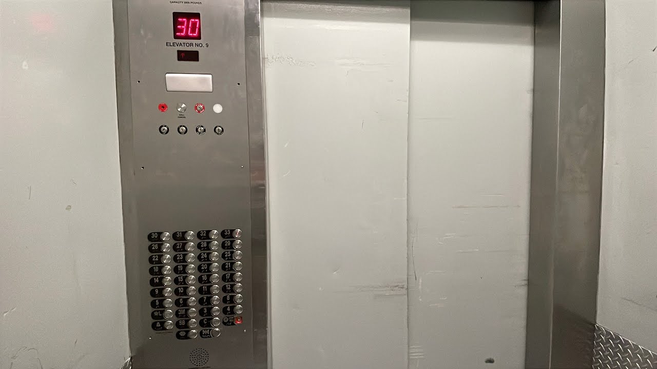 Modded Vintage Otis Service Elevators - Loews Hotel, Philadelphia, PA