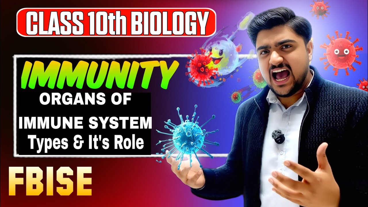 Class 10 Biology | Immunity & Immune System Explained | Federal Board | PDW